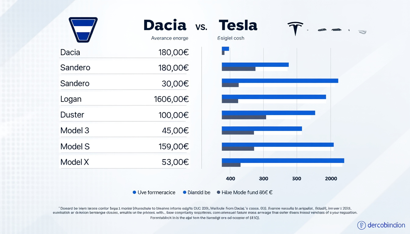 découvrez pourquoi les tarifs d'assurance automobile varient autant, avec un écart surprenant de 90 % entre les véhicules dacia et tesla. analyse des facteurs influençant ces coûts et conseils pour choisir la meilleure assurance adaptée à votre budget.