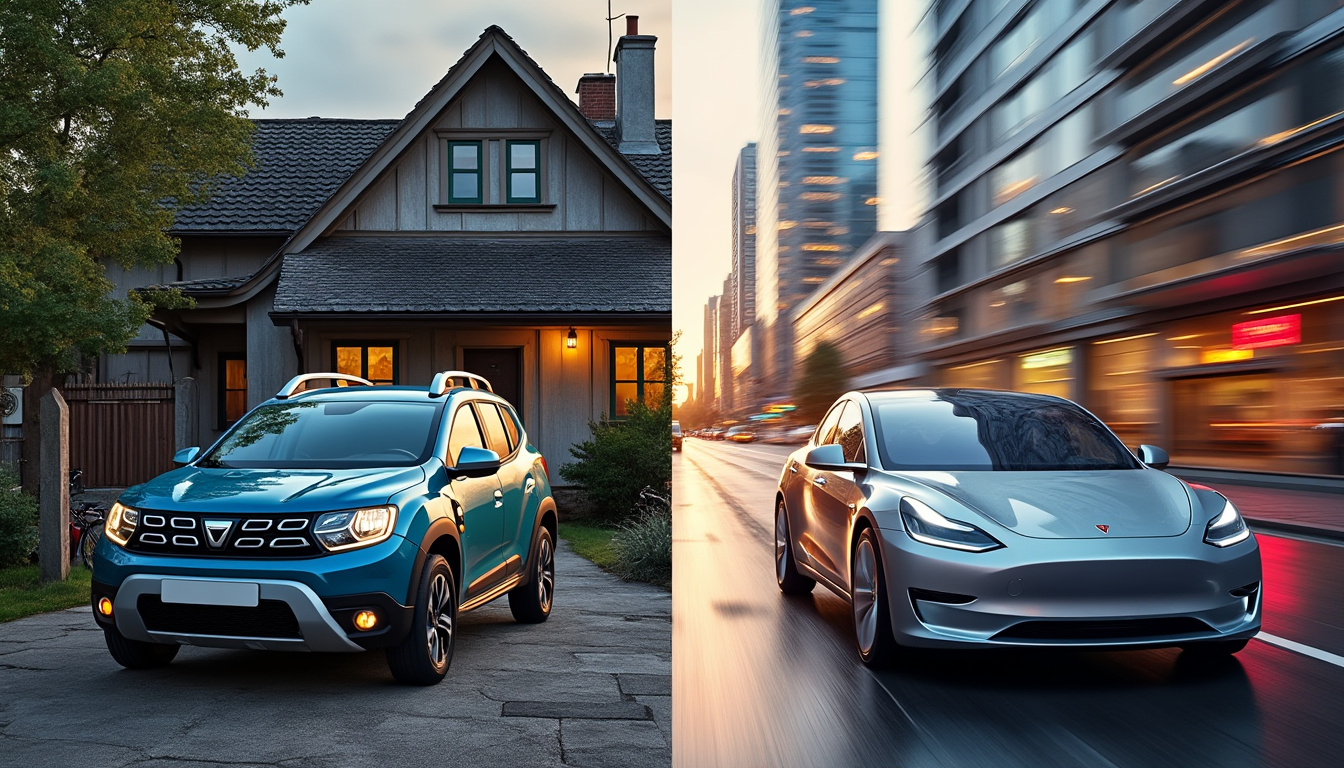 découvrez comment les tarifs des assurances automobiles varient drastiquement entre deux marques emblématiques : dacia et tesla. avec un fossé de 90 %, cette étude analyse les facteurs influençant ces prix et vous aide à choisir l'assurance adaptée à votre véhicule.