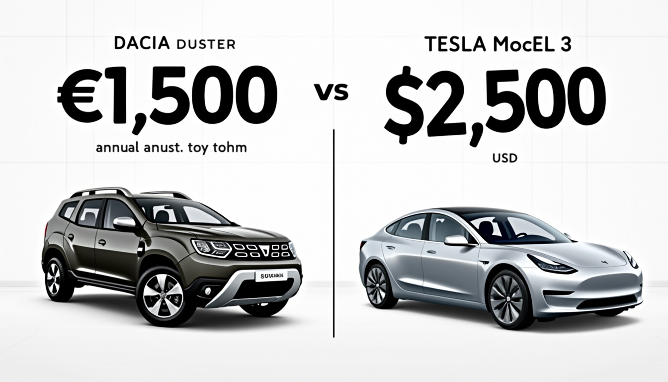 découvrez pourquoi les tarifs d'assurance auto varient jusqu'à 90% entre dacia et tesla. analyse des facteurs influençant ces différences et conseils pour choisir la meilleure option d'assurance adaptée à vos besoins.
