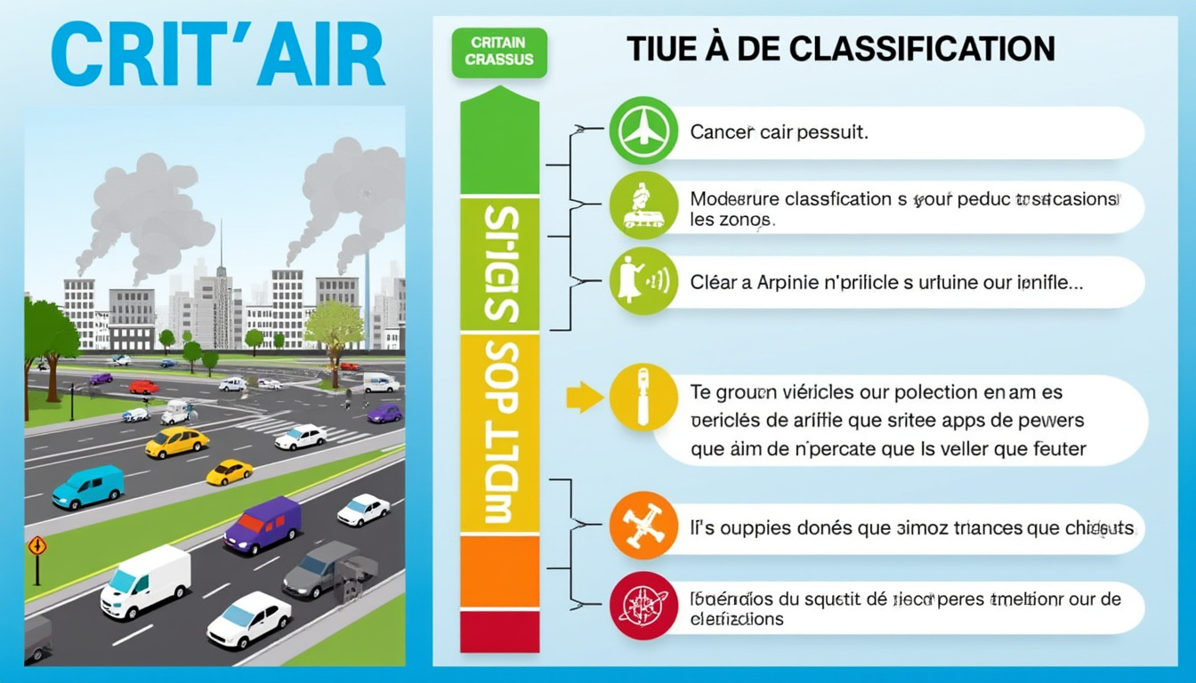 découvrez comment le classement crit’air influence le coût de votre assurance automobile. analysez les enjeux environnementaux et économiques pour optimiser vos dépenses. informez-vous sur les critères qui déterminent votre prime et les solutions pour réduire vos coûts tout en contribuant à un avenir plus durable.