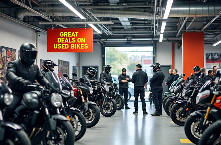 La baisse des ventes de motos neuves : le marché de l&rsquo;occasion reste solide !