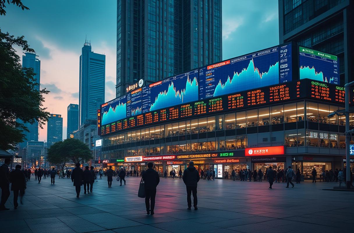 Le marché asiatique en recul : l&rsquo;optimisme sur les taux d&rsquo;intérêt américains s&rsquo;effrite, impactant le secteur…