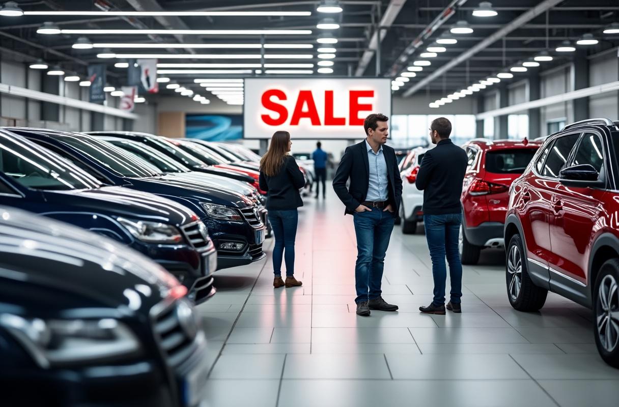 Marché automobile en baisse : comprendre le recul de 30 %