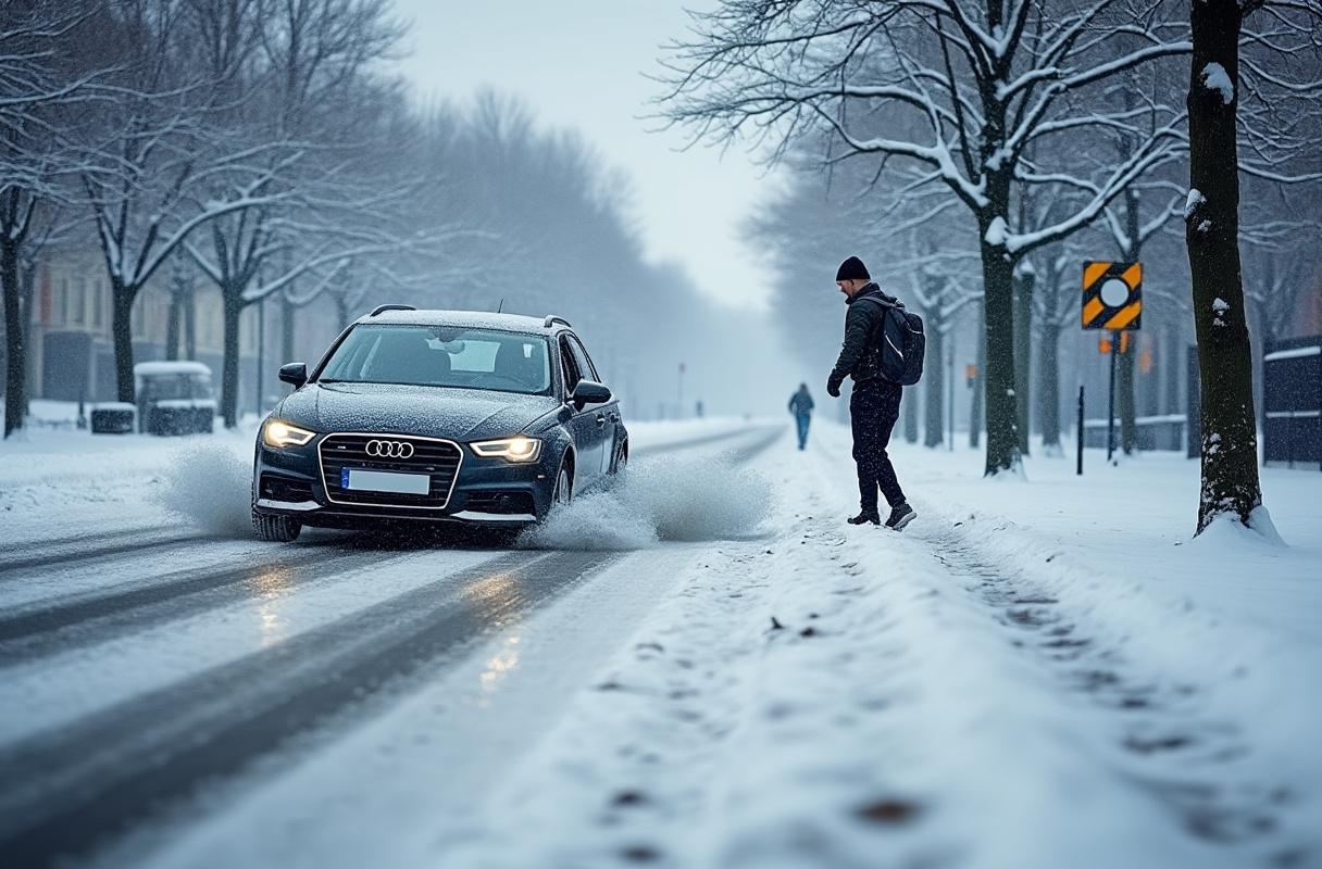 Verglas et neige : quels accidents sont couverts par votre assurance ?