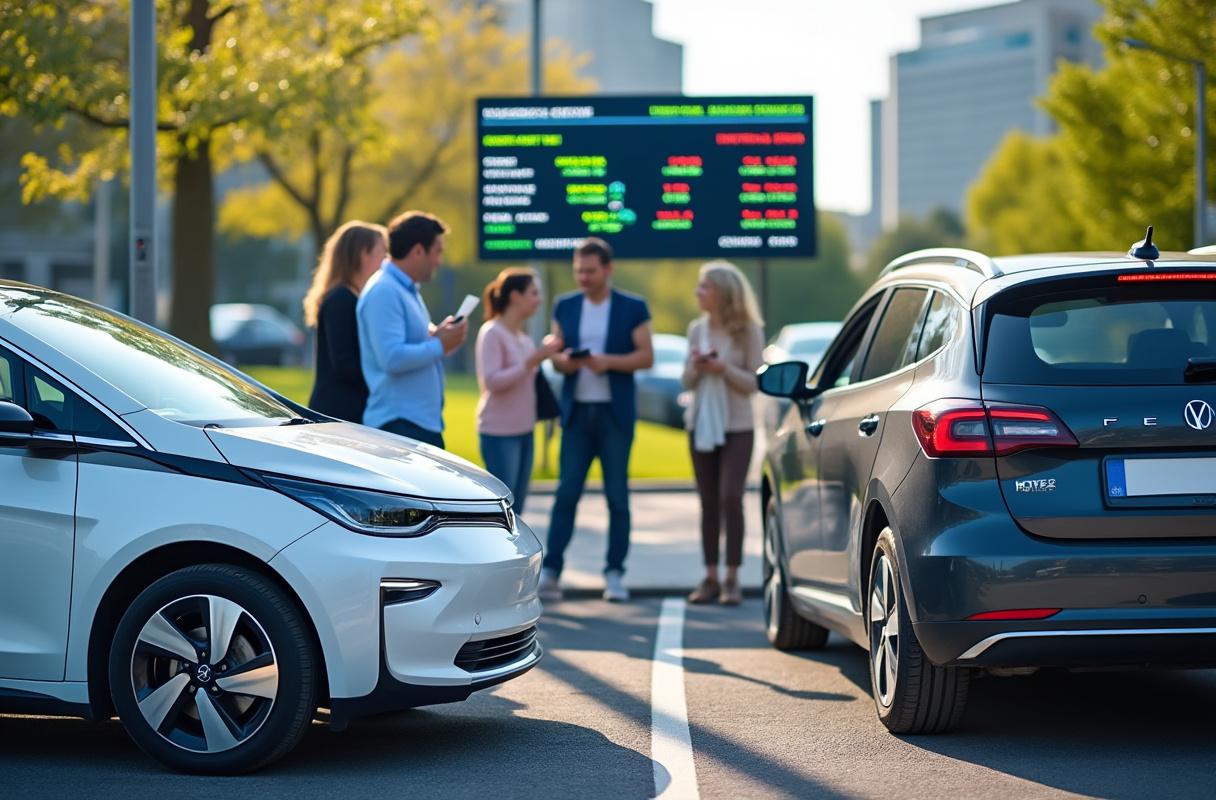 Voiture électrique vs thermique : quelle assurance auto coûte le plus cher ?