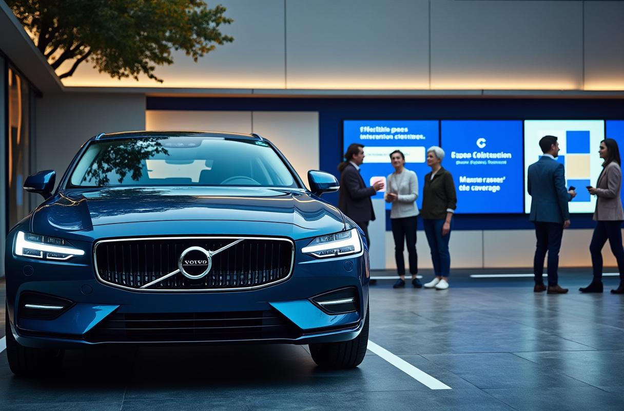 Volvo lance une nouvelle assurance auto grâce à un partenariat innovant avec AXA France et AssurOne